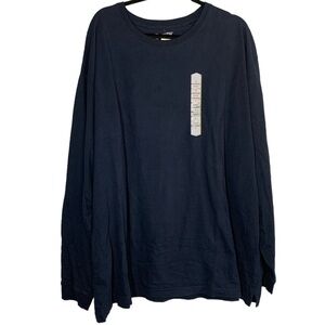 Duluth Trading Co. Navy Relaxed Fit Long Sleeve Heavy Long Tail Tee, [Men’s] NWT